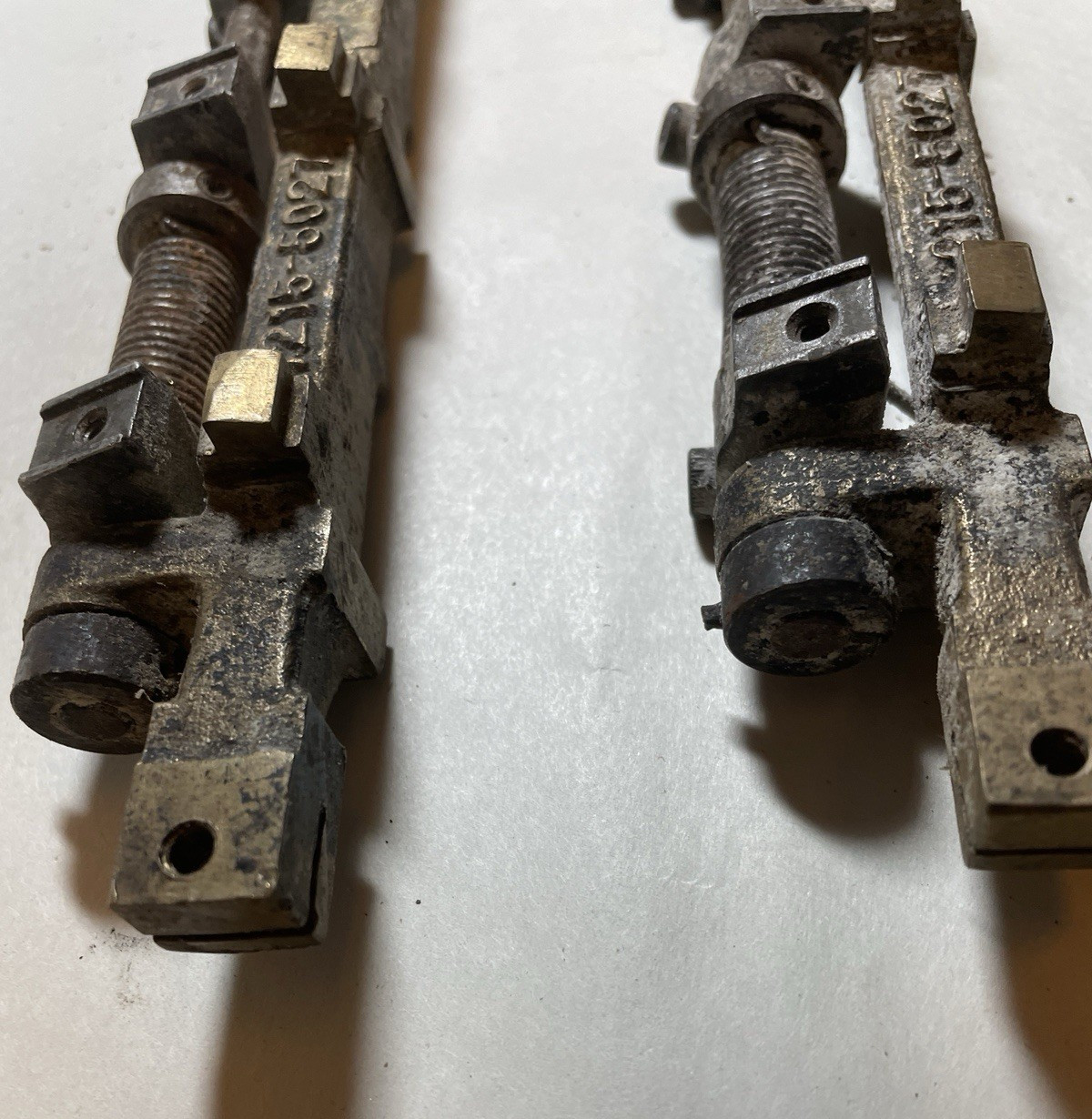 Multilith Printing Press Chain Gripper Bars 1215-5027 2 pieces