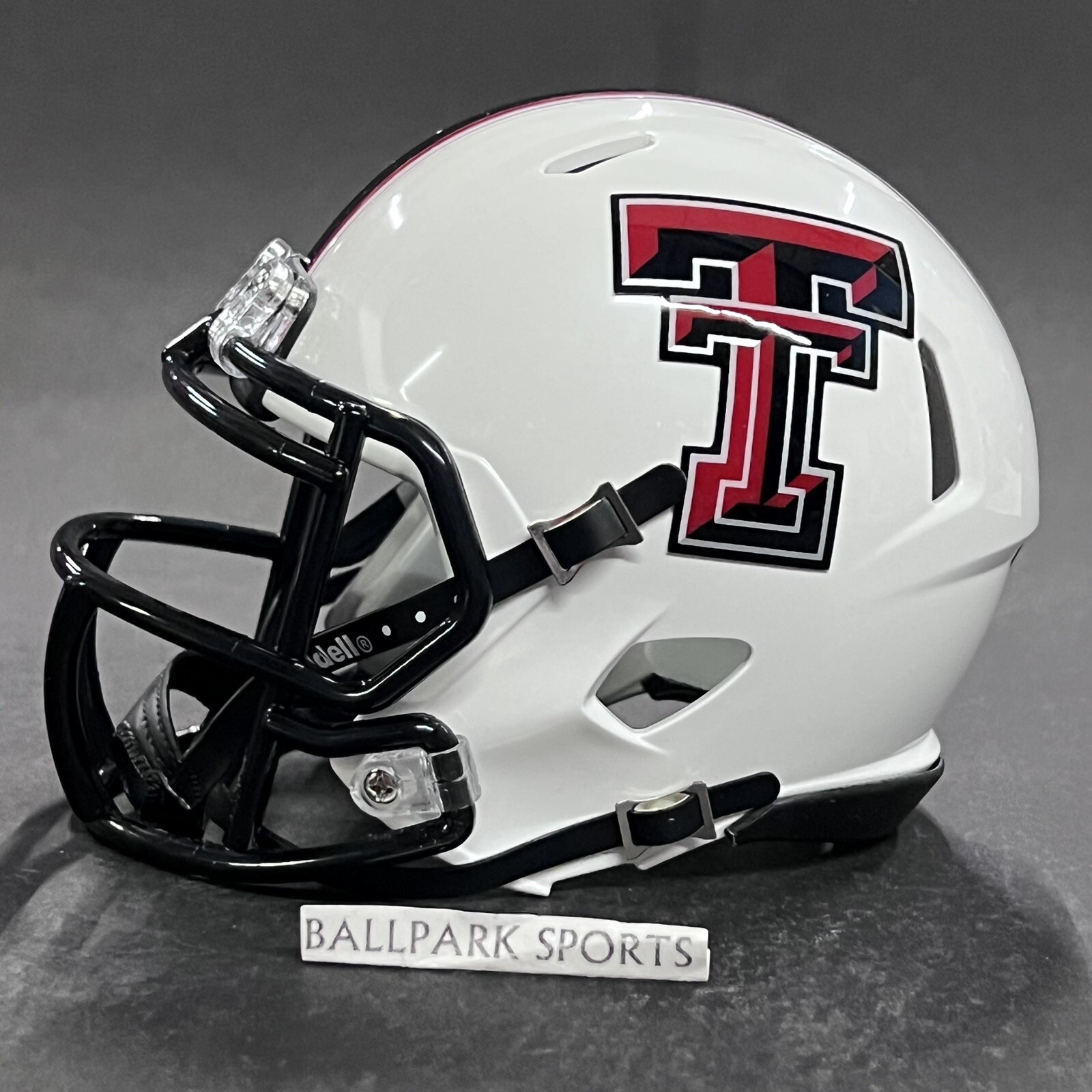 Texas Tech Red Raiders Speed Mini Helmet Riddell NCAA White 2024 New!