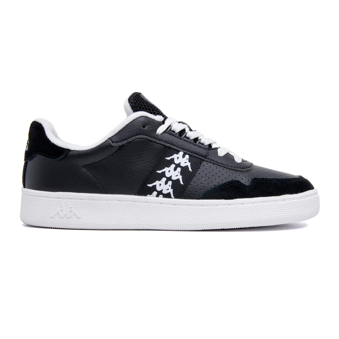 MENS KAPPA CASUAL BLACK SNEAKERS FRESH  222 BANDA BARNEL 7 ALL SIZES NEW IN BOX