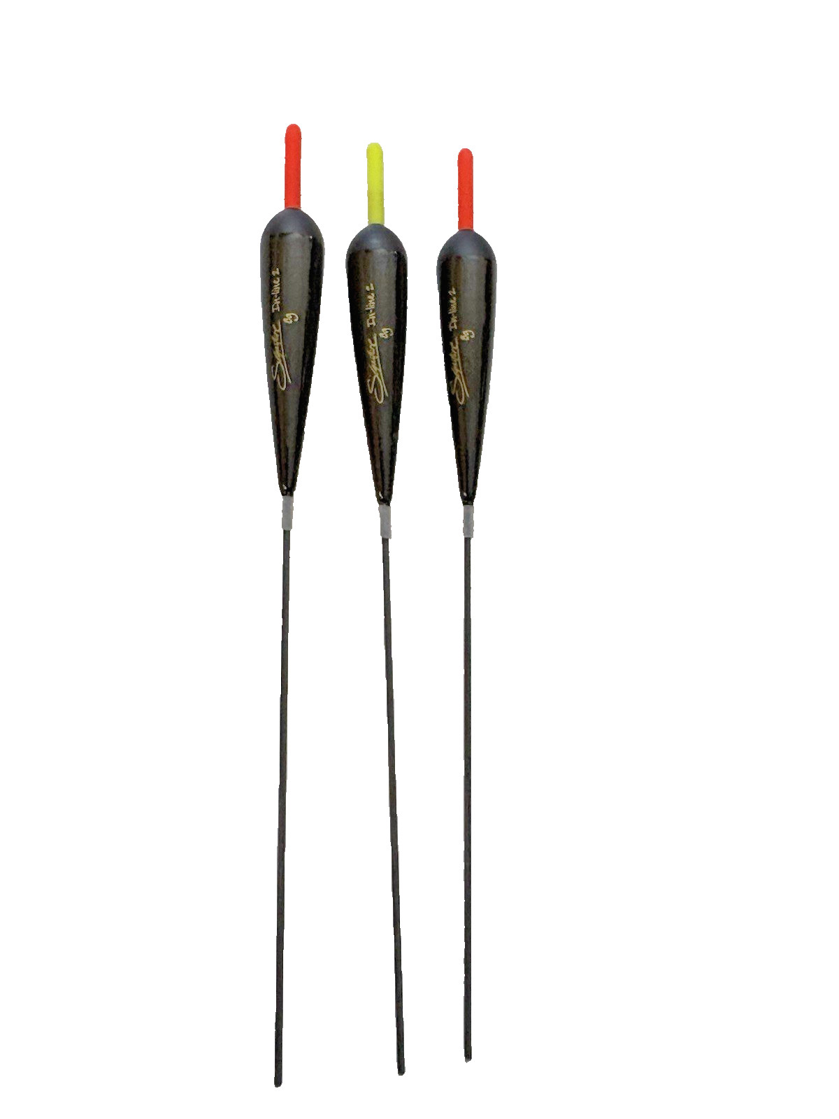 Maver Signature in-line bolo river fishing / trotting float range set of 3 8g
