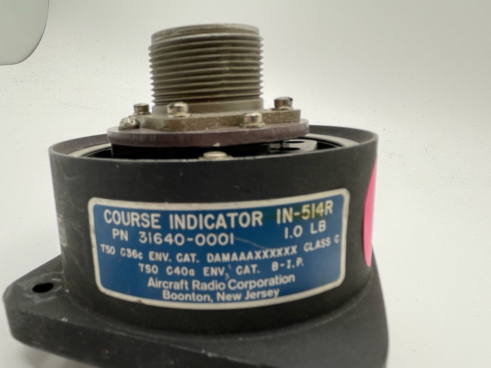 ARC COURSE INDICATOR AVIATION DIRECT CONTROL P/N: IN-514 #18028 - 2
