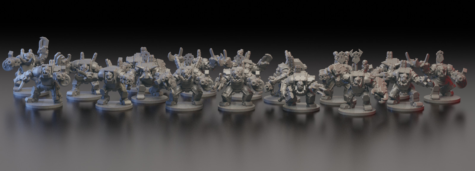 Mega Armored Orks - 6mm/8mm - Wakes Emporium