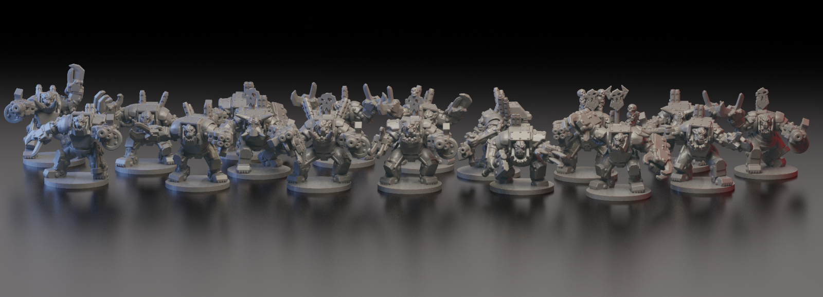 Mega Armored Orks - 6mm/8mm - Wakes Emporium