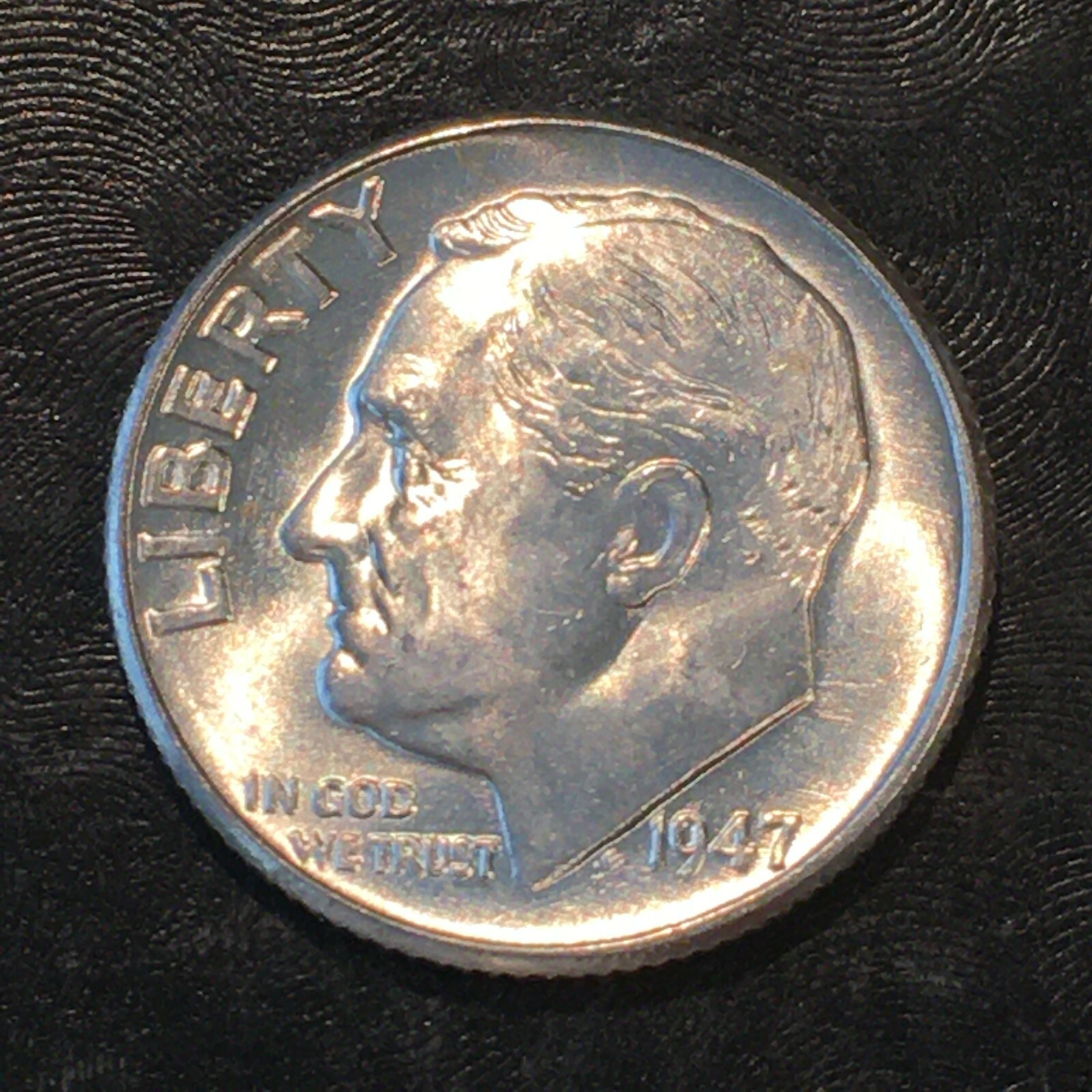 1947 Roosevelt Silver Dime - High Quality Scans #M835