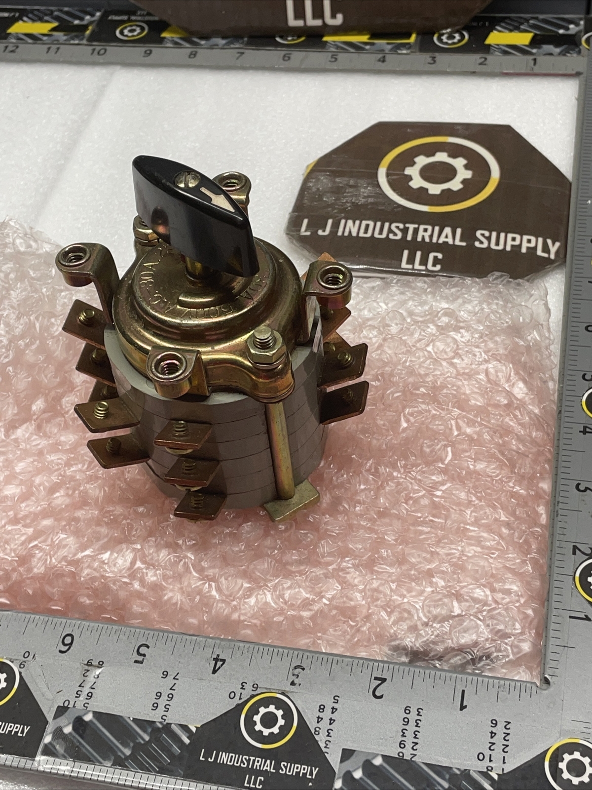 NEW! ELECTROSWITCH 123605AA-2A Rotary Switch_30A_MULTIPLE IN STOCK_FAST SHIPPING