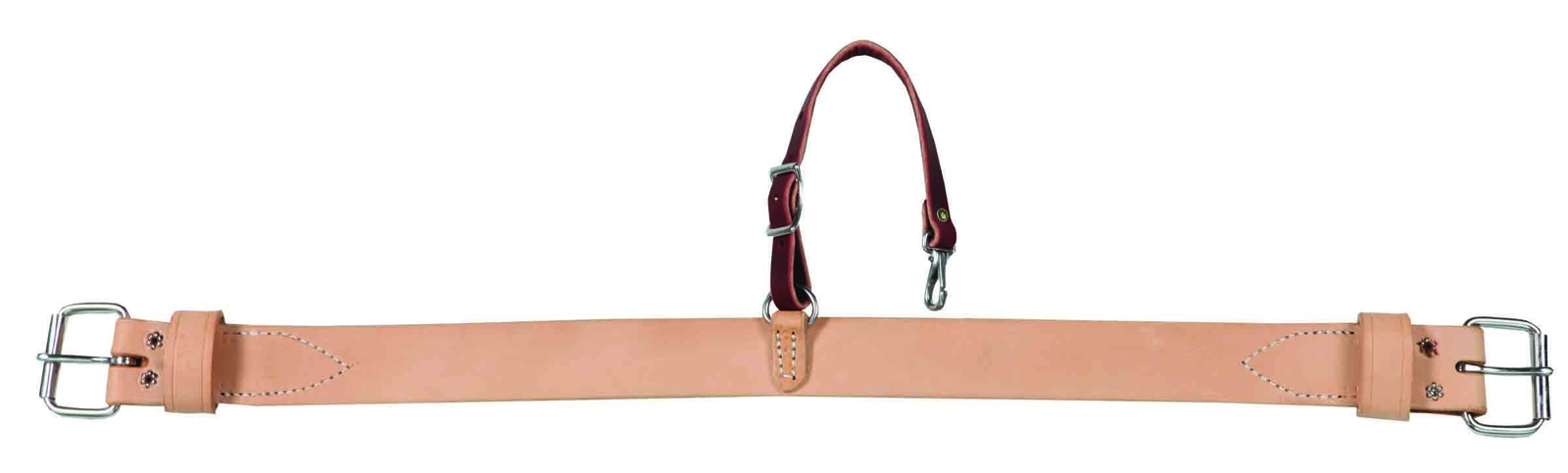 Berlin Custom Leather Straight Back Cinch Rear Billet 1.75 in Wide x 30 in Long