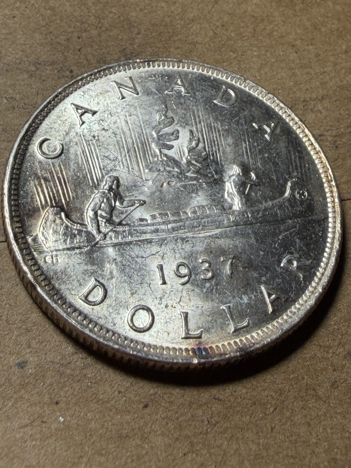 1937 Canadian Dollar - BU - As Shown! (#2452)