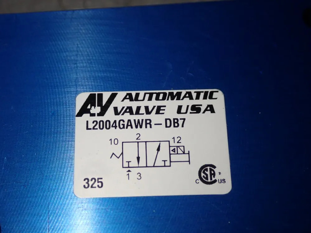 AUTOMATIC VALVE L2004GAWR-DB7 VALVE 04200591483