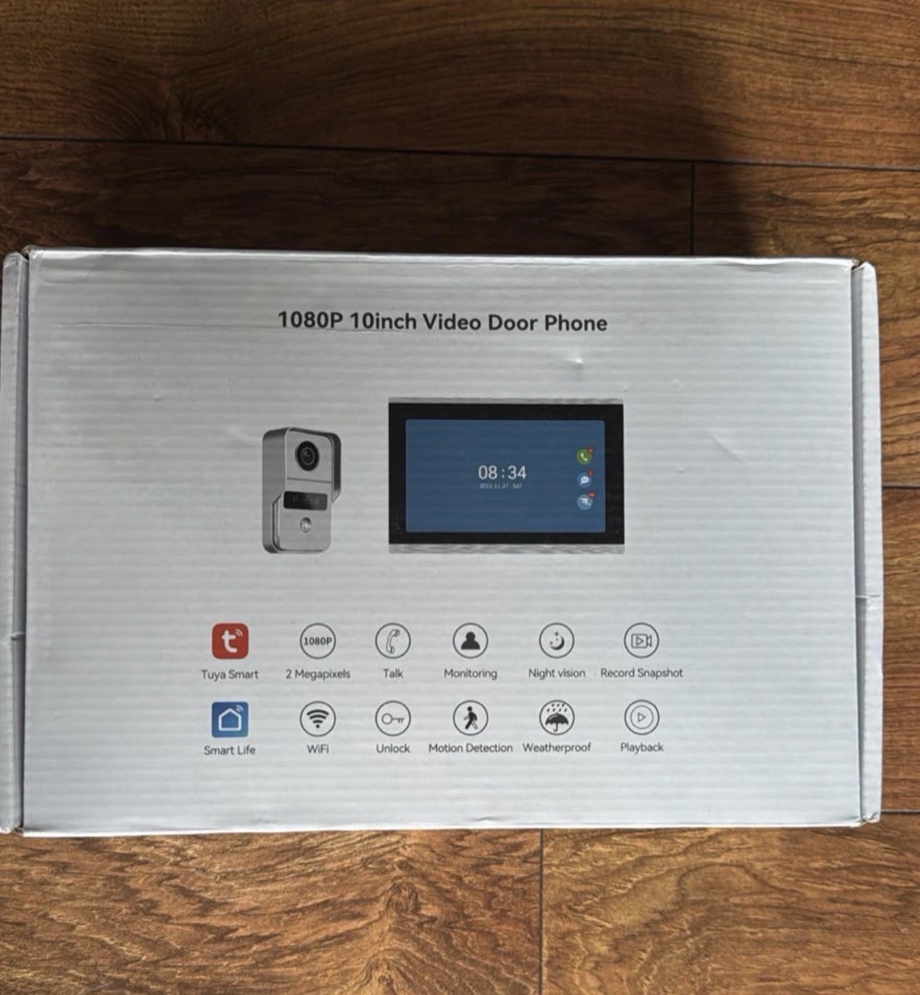 Wireless Security WiFi Smart Doorbell Intercom Video Camera Bell Chime Door Ring