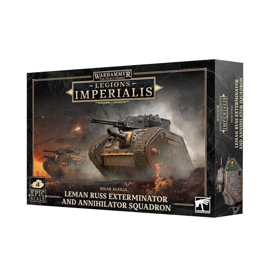 ⚔️EPIC 30K - LEGIONS IMPERIALIS - LEMAN RUSS EXTERMINATOR AND ANNIHILATOR NIB⚔️
