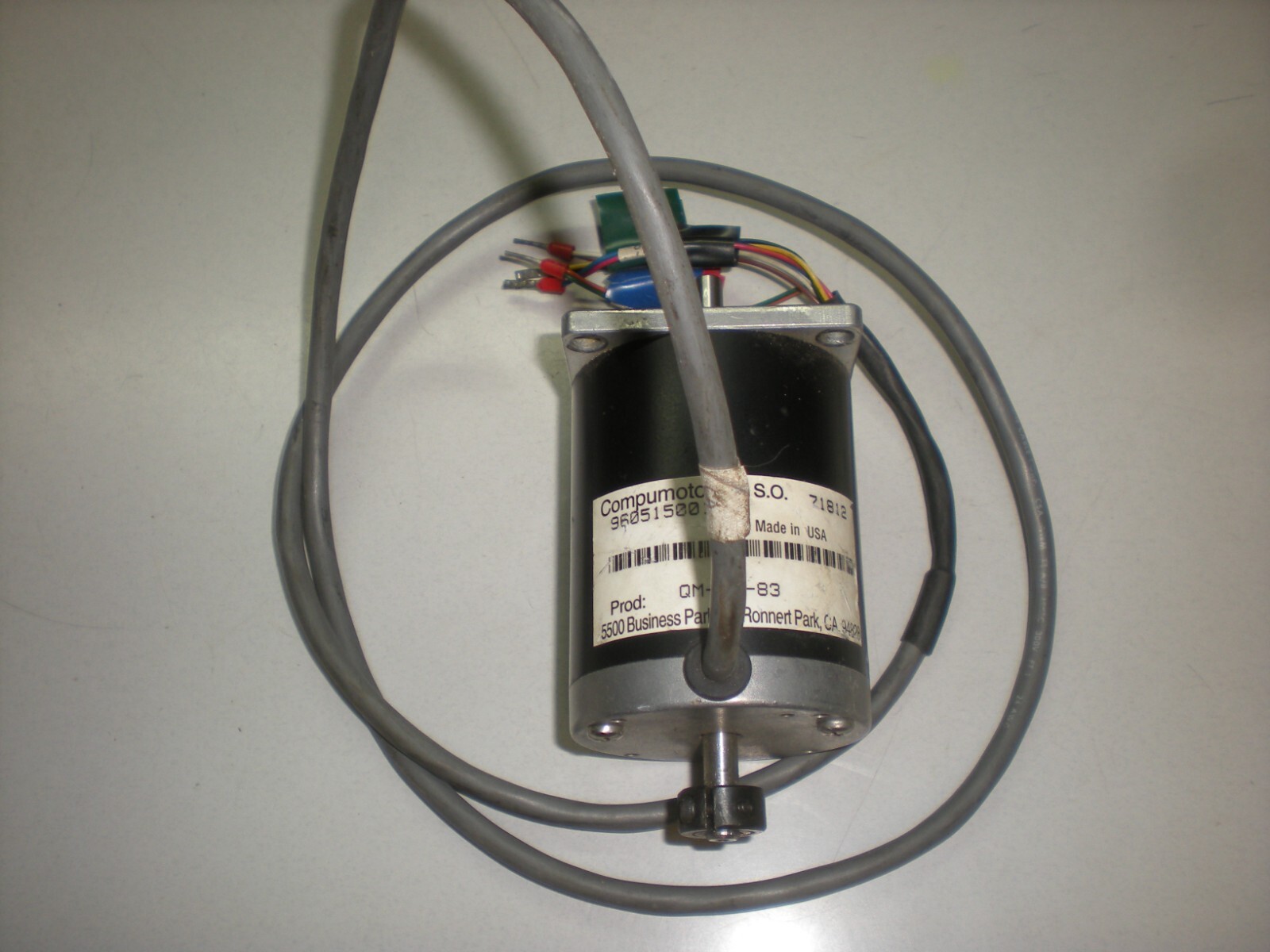 Compumotor QM-57-83 Double Shaft Stepping Motor