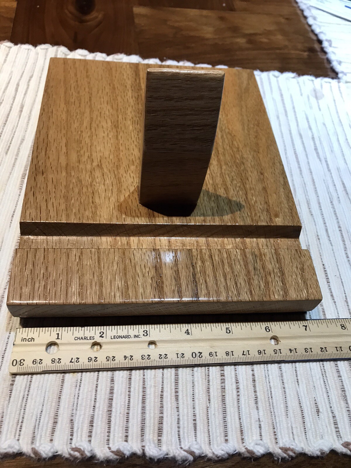 Handmade Oak Tablet/Phone Holder