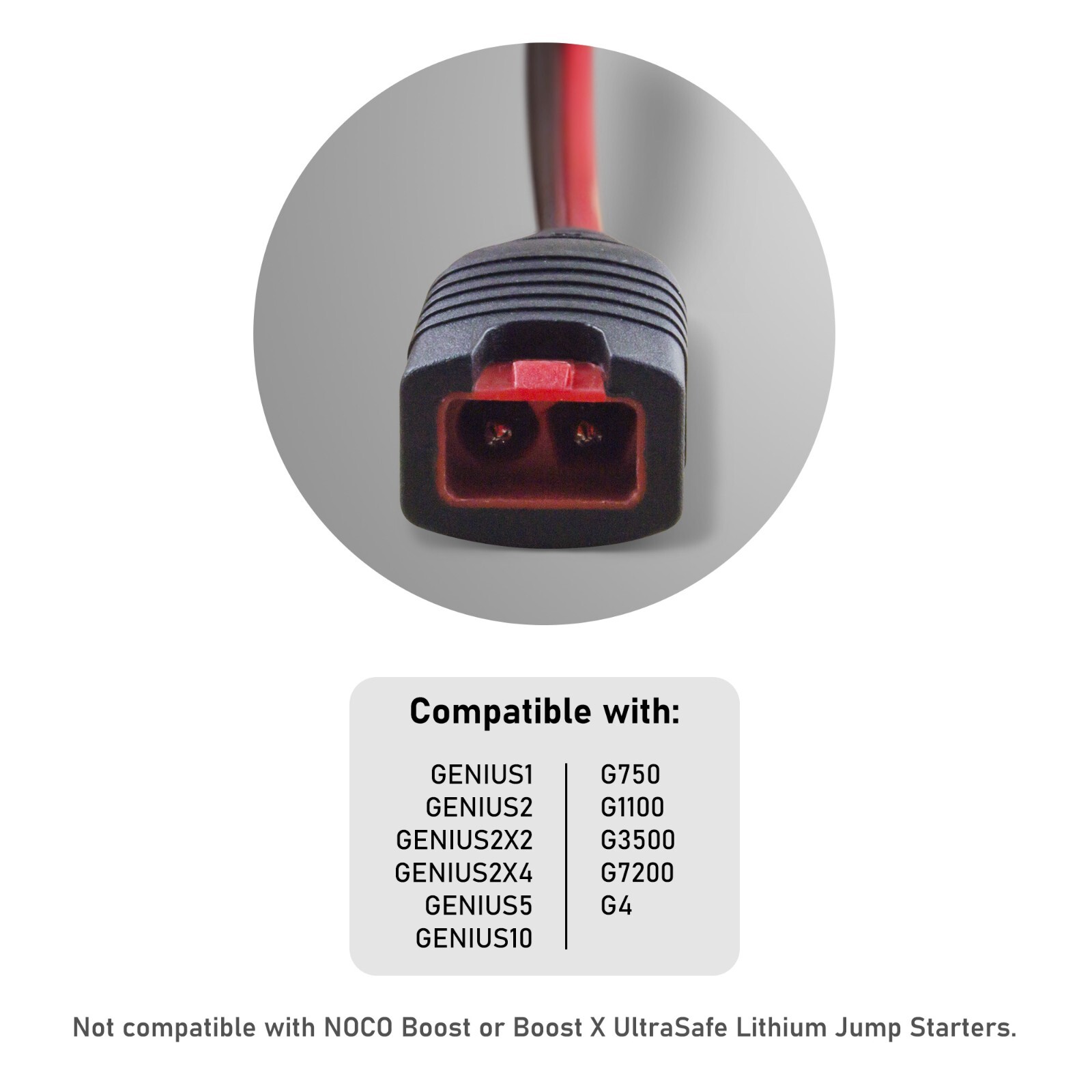 SafeAMP Wire Harness compatible with NOCO GC002
