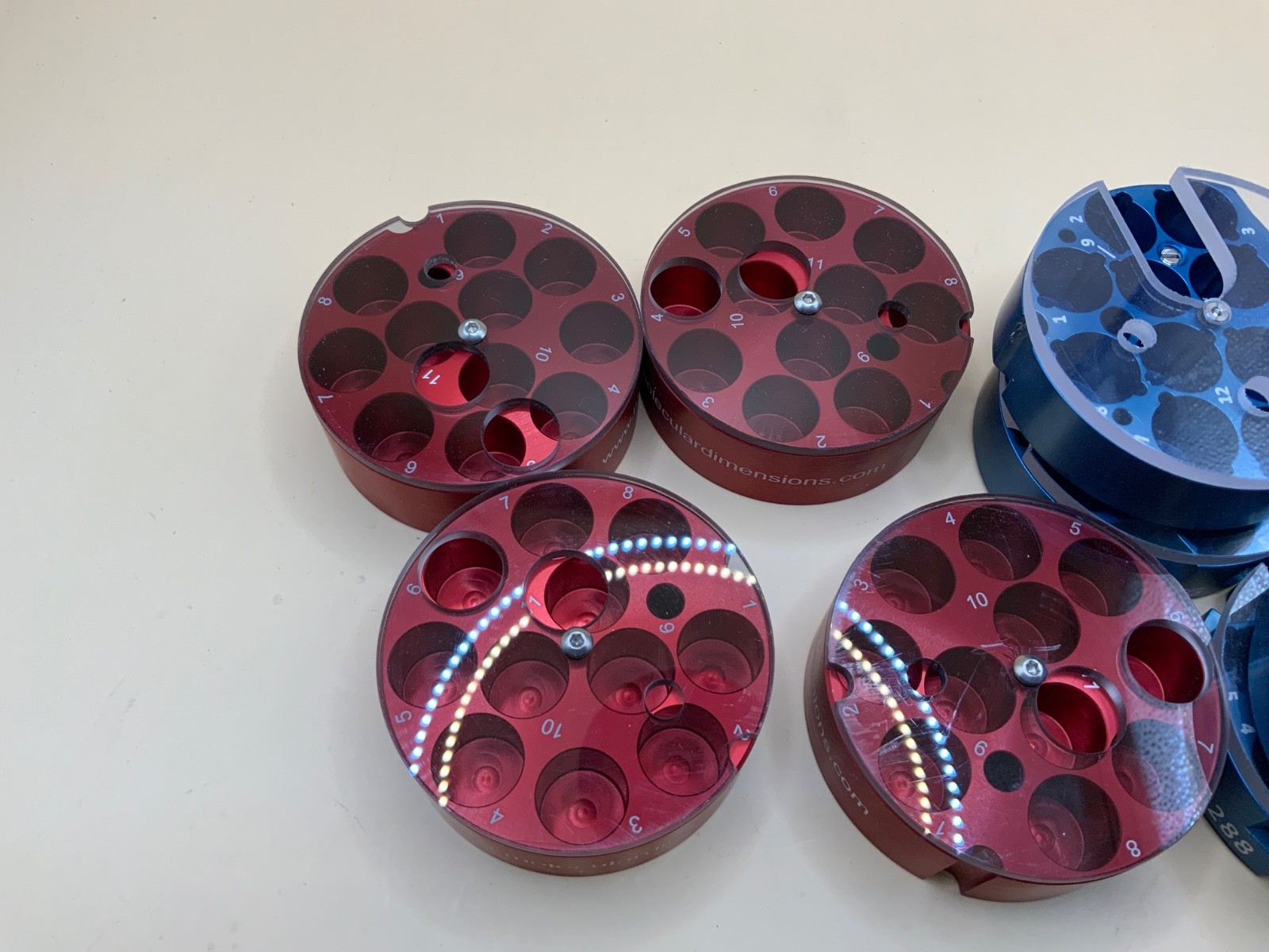 cryoEM grid storage puck Molecular Dimensions Mitegen