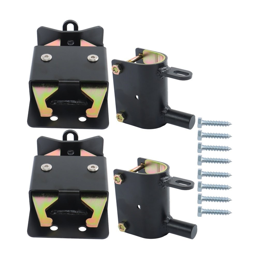 2 × 2 Way Farm Gate Latch Livestock Cattle Gate Latches Gate Hardware For Horse