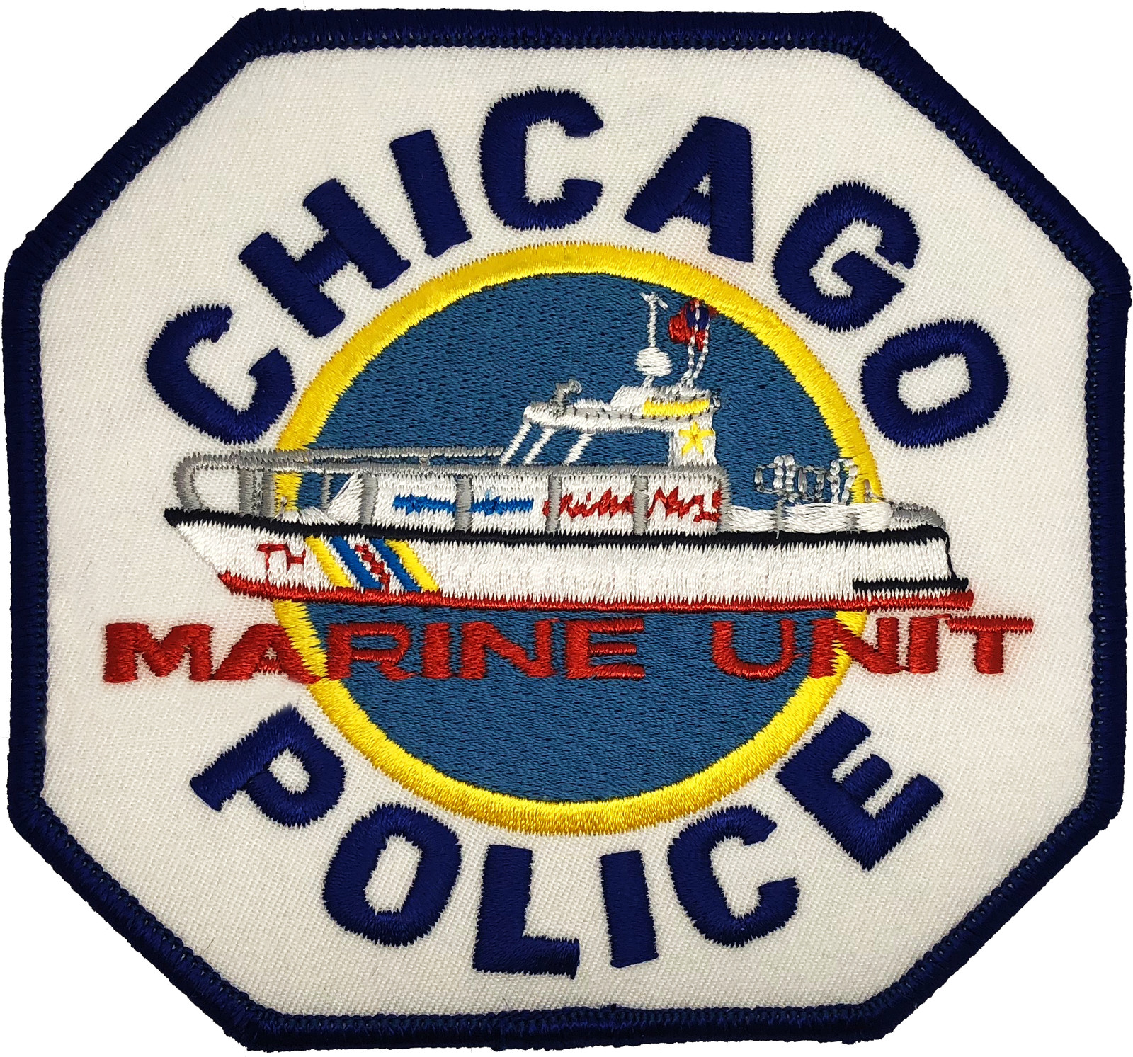 CHICAGO POLICE SHOULDER PATCH: Marine Unit