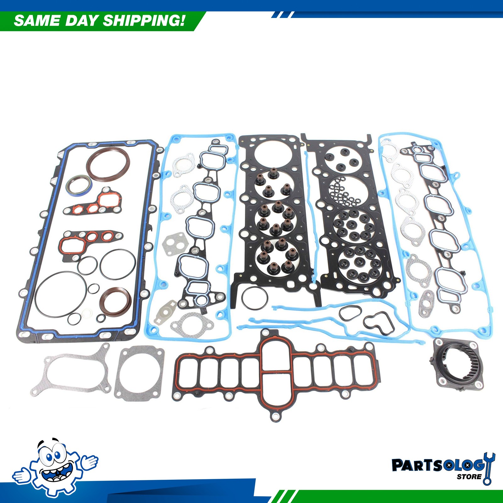 DNJ FGK4221 Full Gasket Set For 09-14 Ford E-150 E-250 F-150 4.6L V8 SOHC
