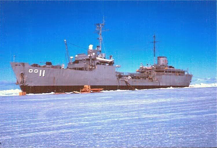 USS TOMBIGBEE 8X10 PHOTO AOG-11 NAVY US USA MILITARY GASOLINE TANKER PICTURE