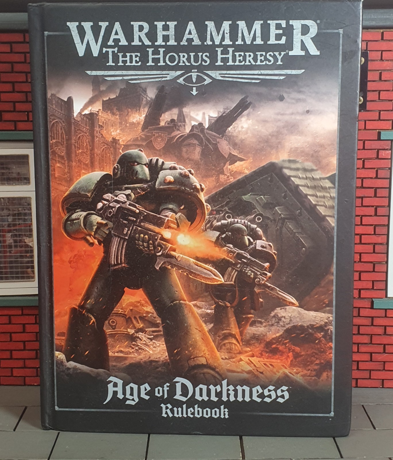 Warhammer The Horus Heresy Age of Darkness Rulebook Hardcover Games Workshop -