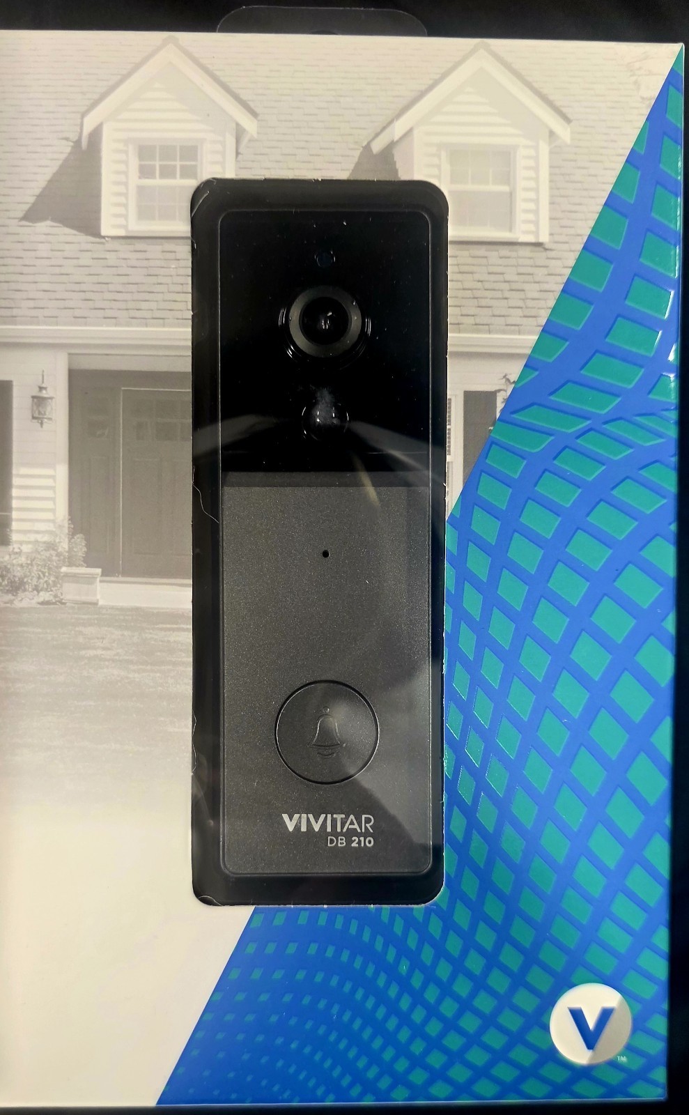 Vivitar Wireless Smart Security Video Doorbell Intercom Night Vision DB-210 New