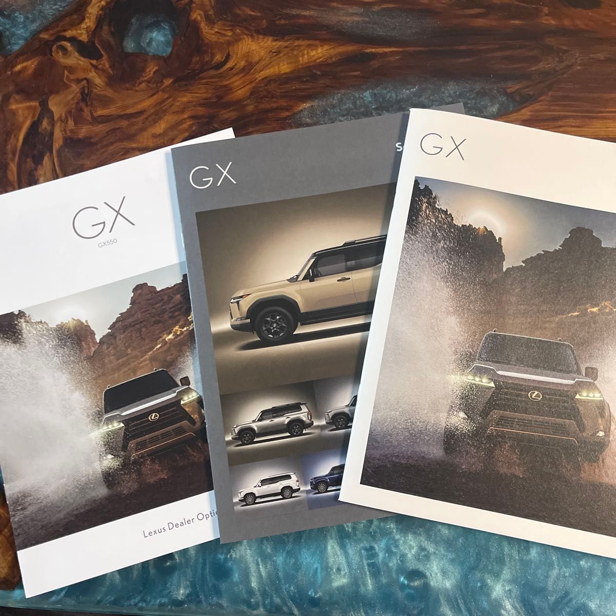 Lexus GX catalog set of 3