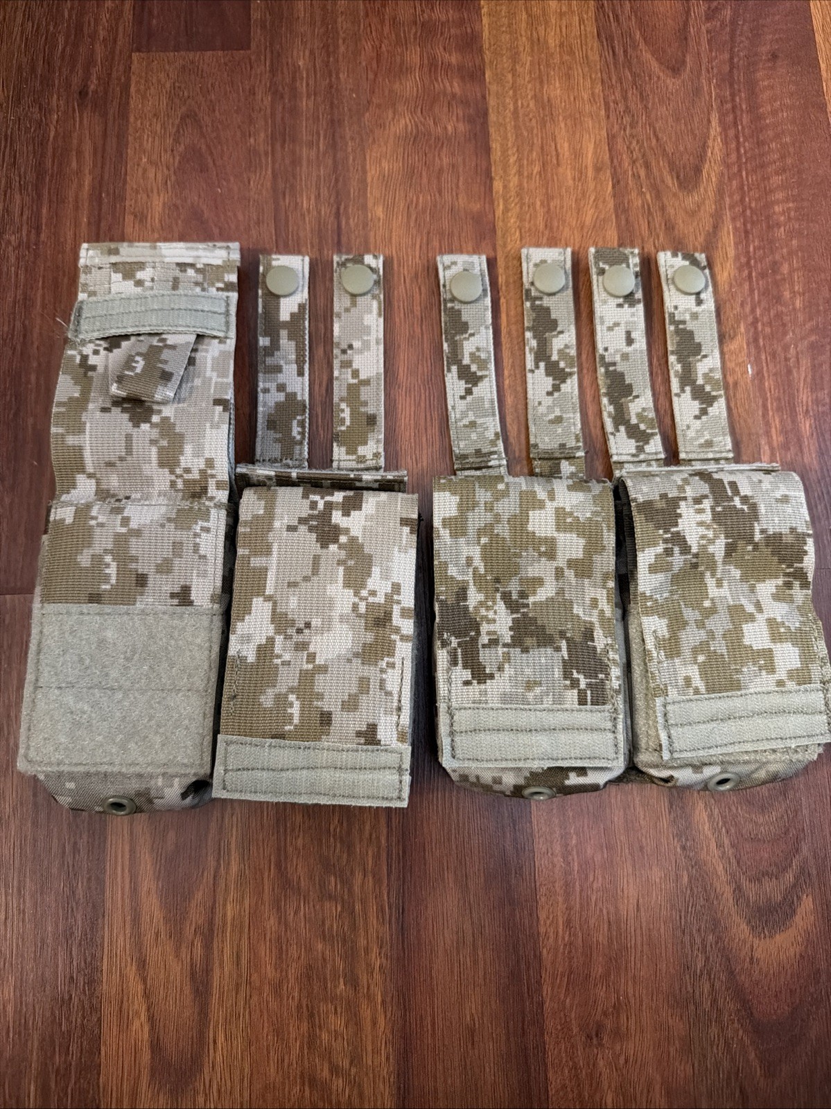 2 NEW Eagle Industries AOR1 Double FB Kydex 5.56 Magazine Pouch SOFLCS - MOLLE