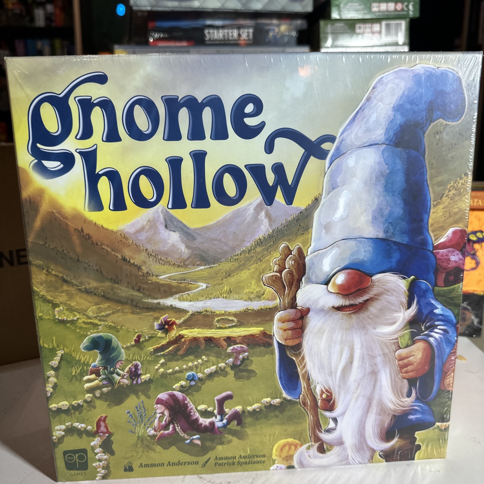 Gnome Hollow - Fantasy Farming Board Game by The Op Games - New & Sealed