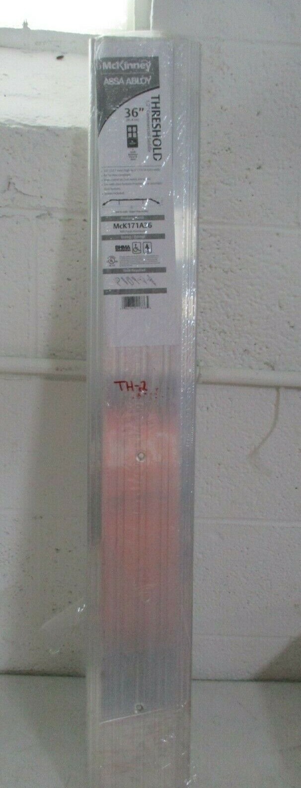 NEW ASSA ABLOY McKINNEY 36" MCK171A36 1/2 SADDLE THRESHOLD  FREE SHIPPING