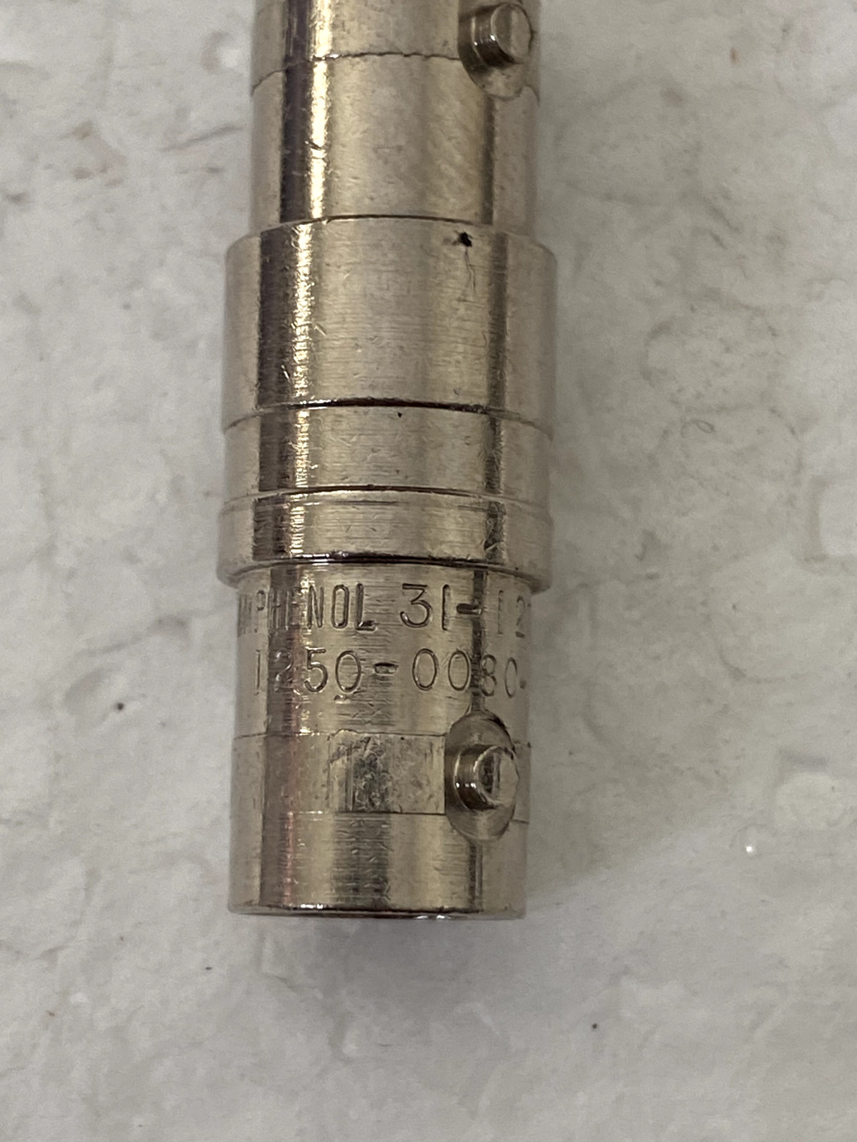 Amphenol 1250-0080 Adapter-Coaxial straight Female-BNC Female-BNC 50-Ohm 500VAC