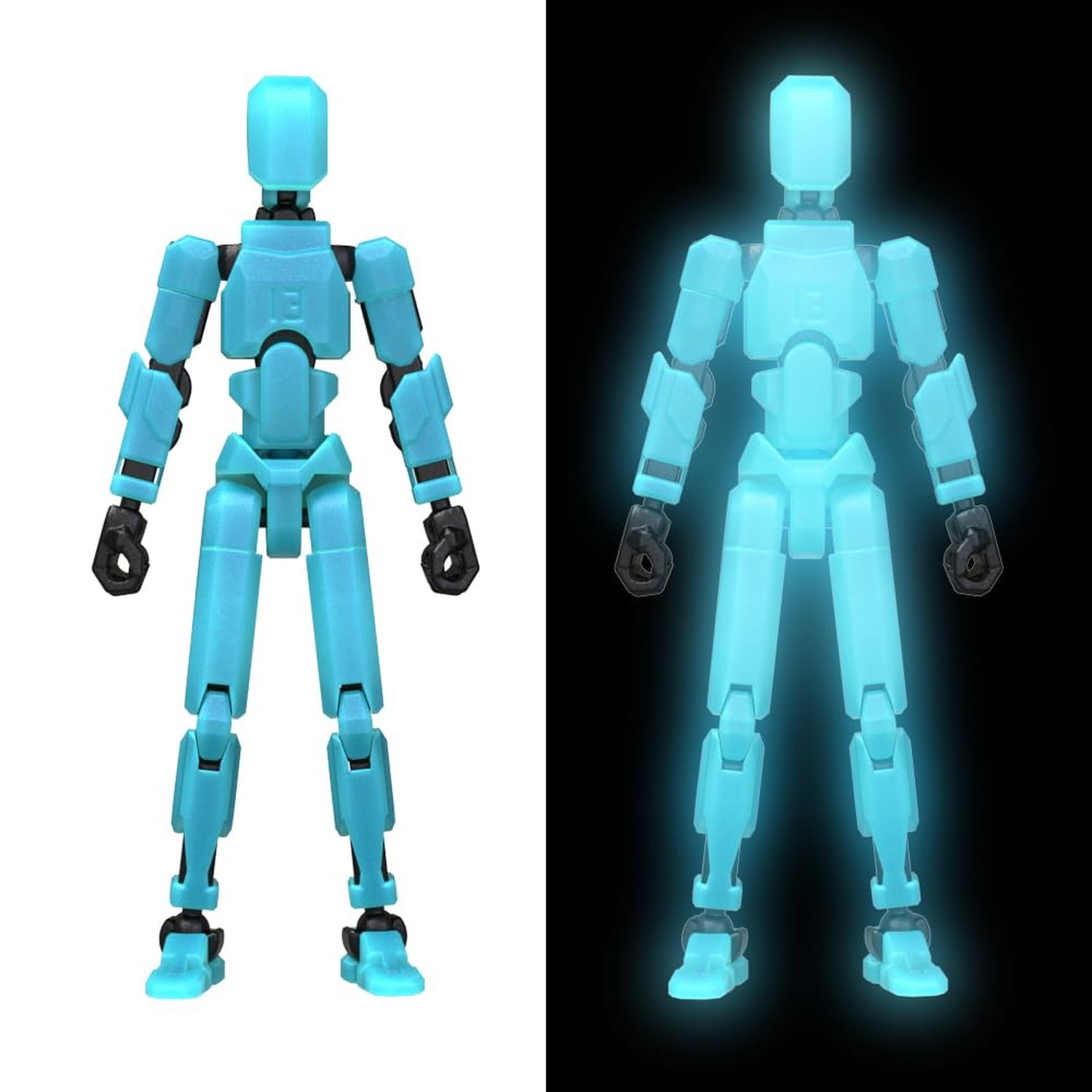 MerryXD T13 3D Action Figure,Assembly Completed Dummy Nova Titan Lucky 13 Act...