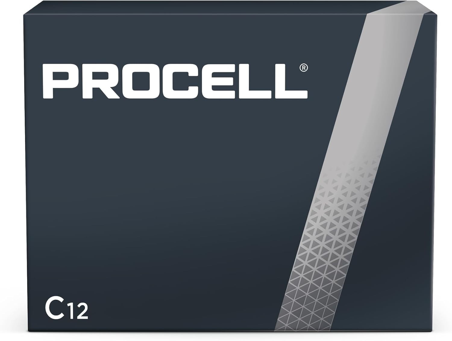Duracell Procell Alkaline Batteries C 12 Pack/Box Exp. 2032