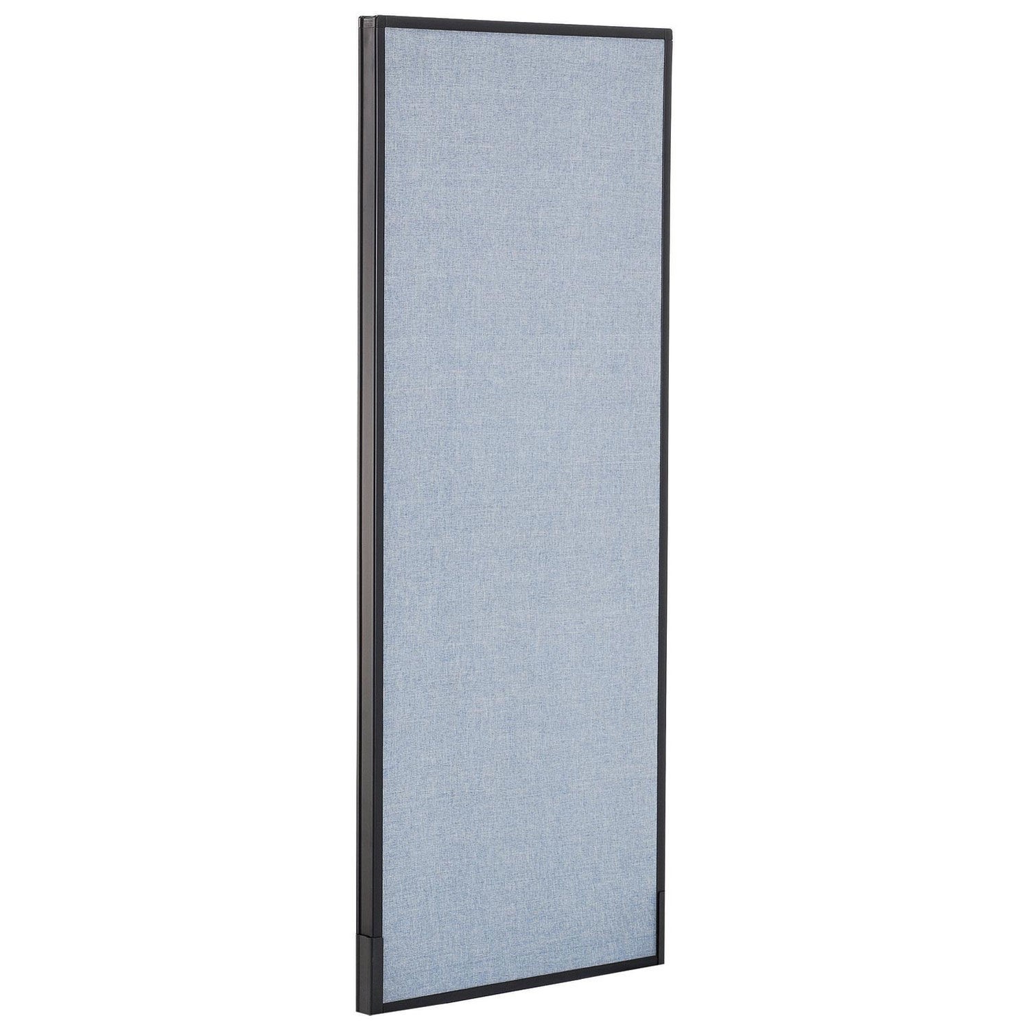 Global Industrial 24-1/4"W x 60"H Office Partition Panel Blue
