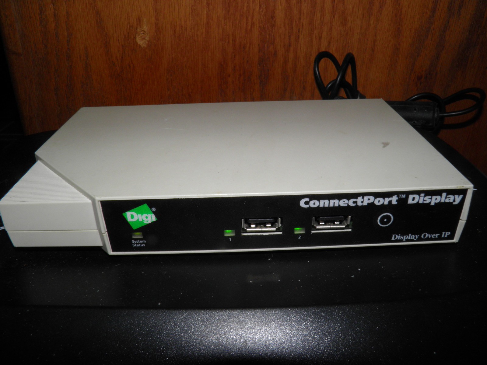 Digi ConnectPort Display - display over IP with power adapter - untested