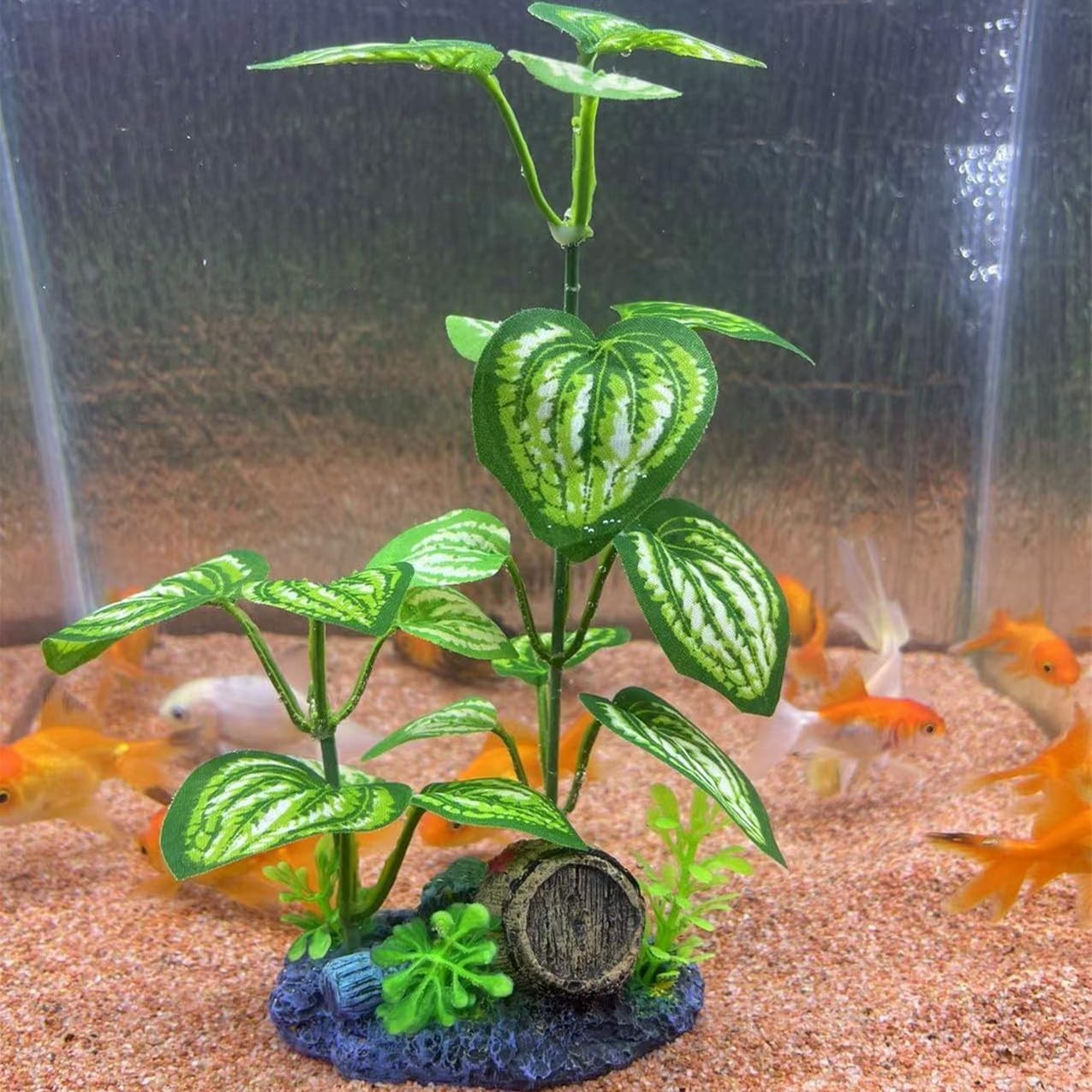 Aquarium Silk Plants For Betta Fish Tank Aquarium Plant Aquatic Water Grass New