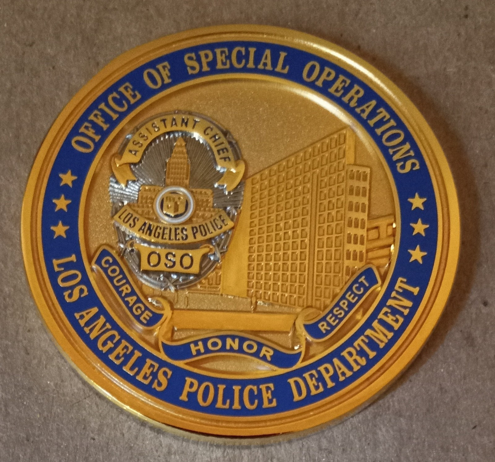 Office Of Special Operations Los Angeles Police Department Metro ASD ESD MCD EOD