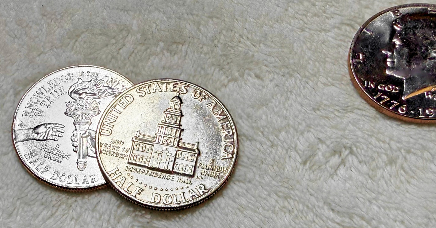 Semiquincentennial & Bicentennial P & D Half Dollar Collection In Mint Condition