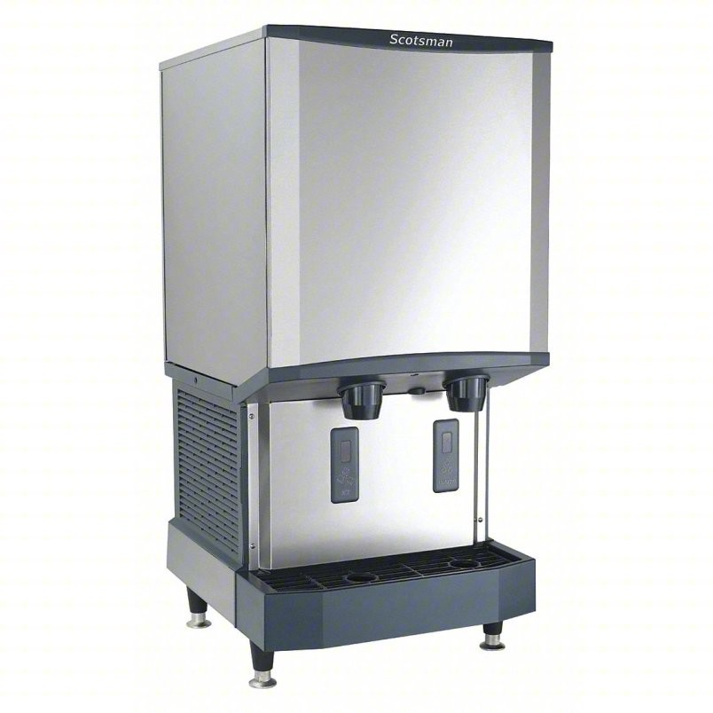 Scotsman HID540A-1 500lb Meridian Ice & Water Dispenser Air Cooled 40lb Bin Cap