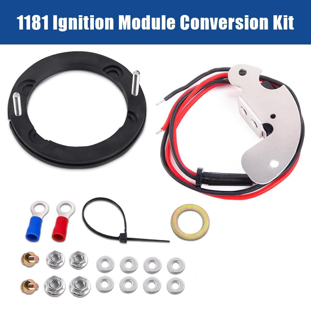 Fit Pertronix 1181 Ignitor Electronic Ignition Conversion Kit For Delco 8 Cylind