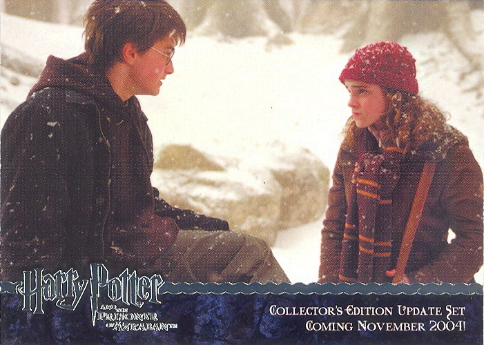 HARRY POTTER AND THE PRISONER OF AZKABAN UPDATE 2004 SILVER PROMO CARD 02 MO