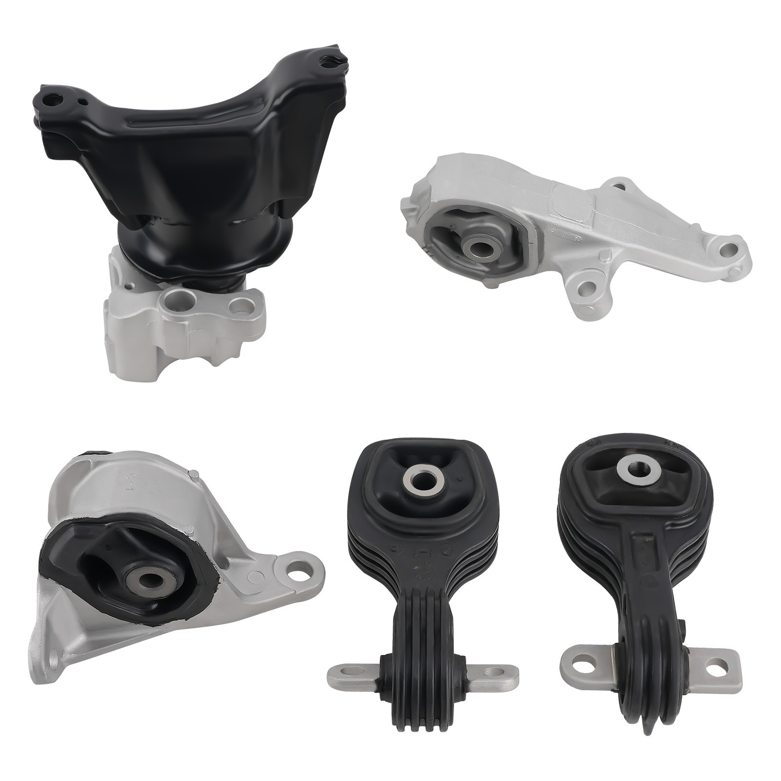 5PC Automatic Motor Mount Kit Engine Mount Set for Honda CRV CR-V 2.4L 2015-2017