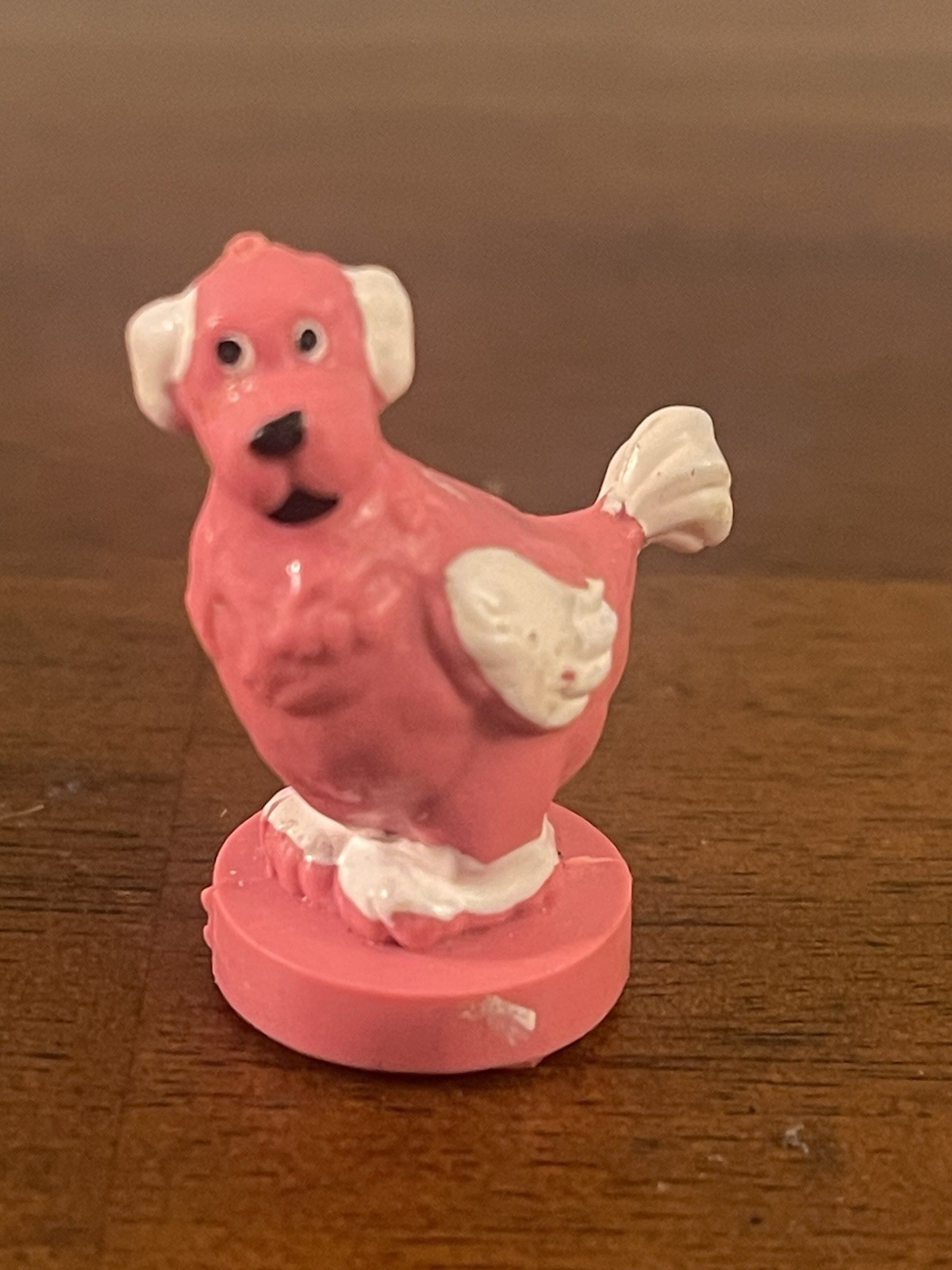Vintage Stamp CAEDMON 1985 ink Stamps Chicken Dog. Miniature.