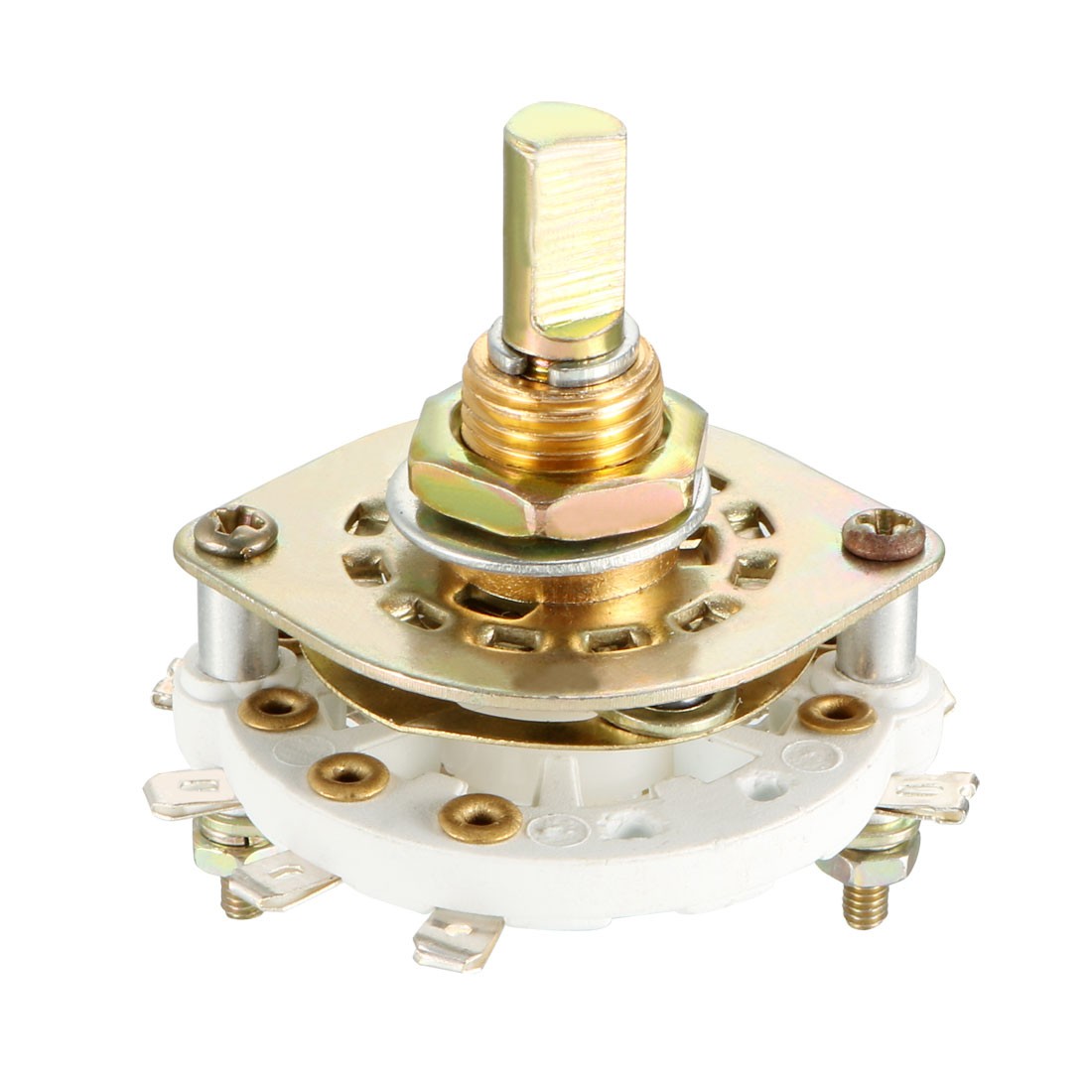 4Pack 2P3T 2 Pole 3 Positions Selectable Single Deck Band Channel Rotary Switch