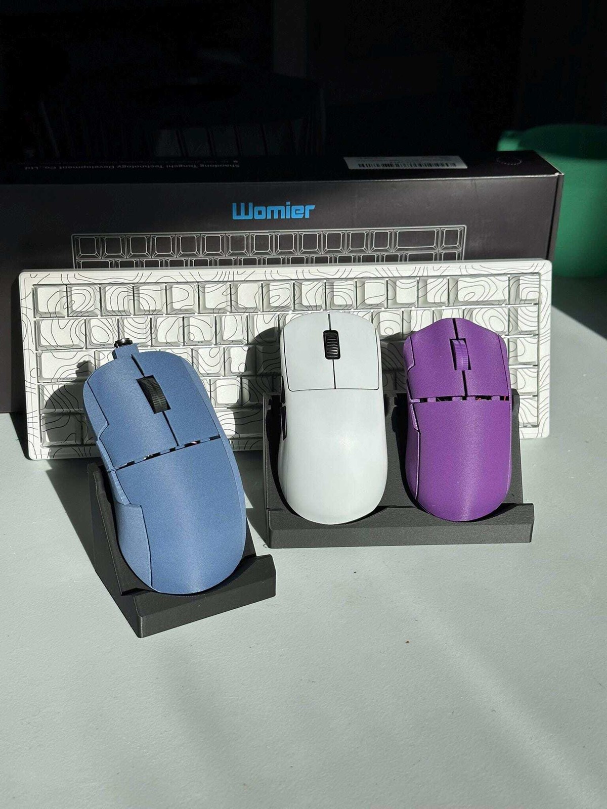 Universal Gaming Mouse Holder Desktop Stand 3D Printed Display for your Mice | G