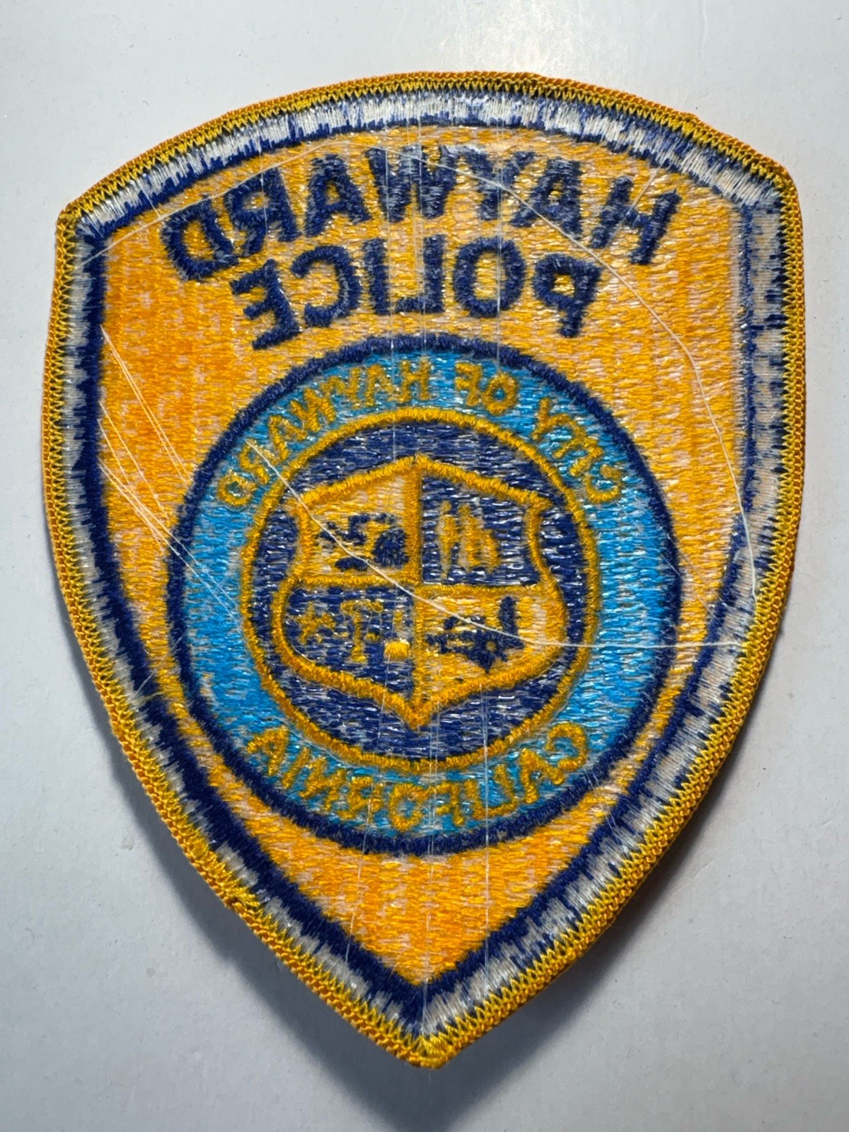 Hayward California Police Patch