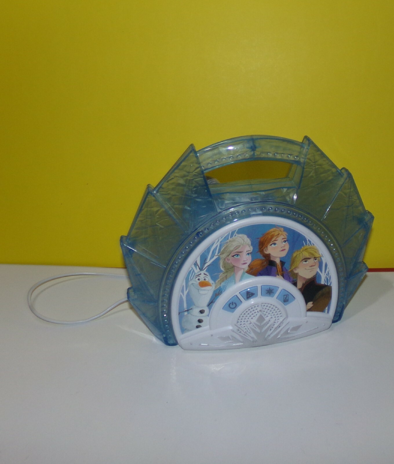 Disney Frozen Sing-Along Karaoke Boombox with Microphone Built-in Music