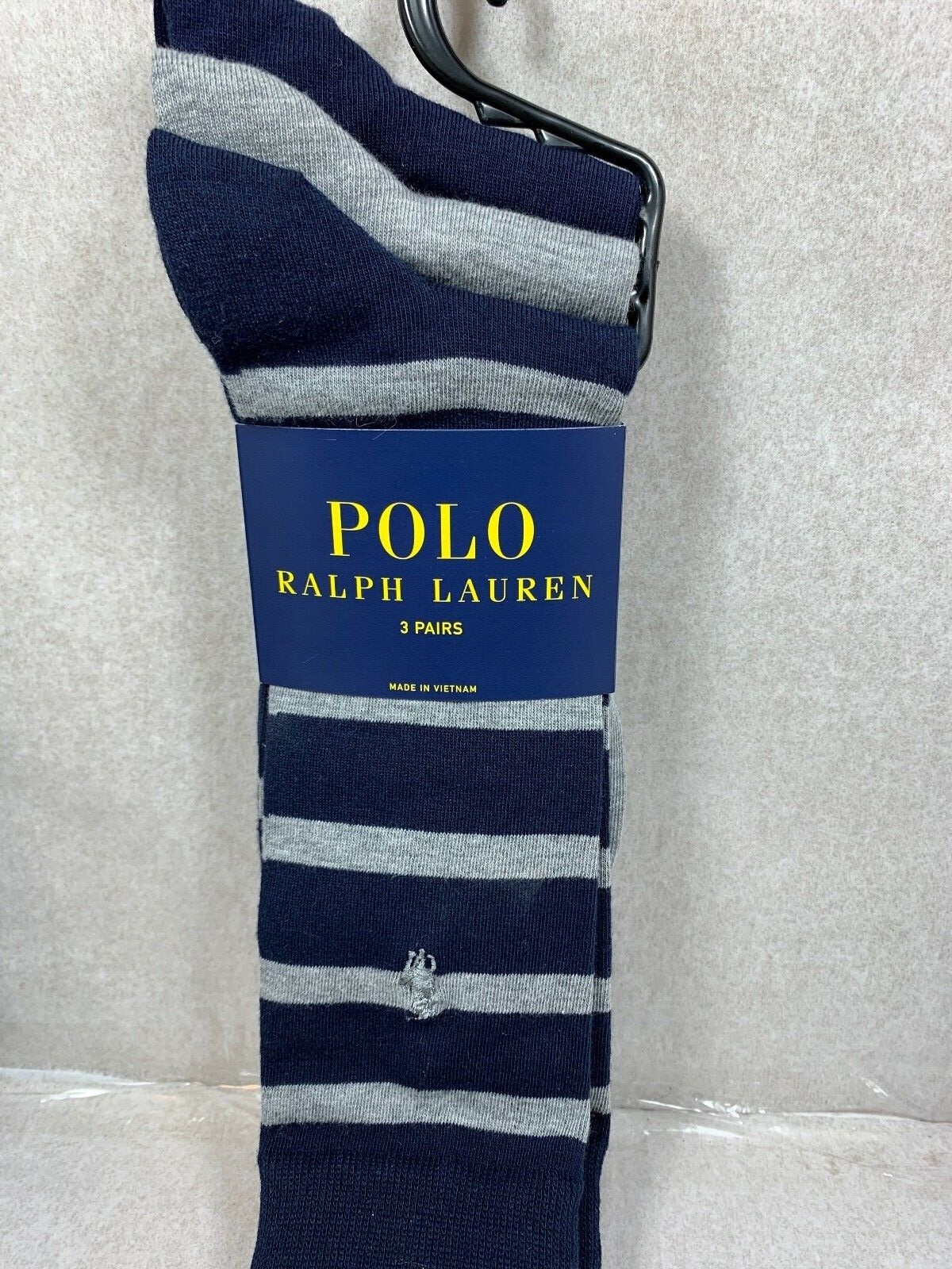 NEW 3 PAIRS MENS POLO RALPH LAUREN CASUAL DRESS SOCKS SIZE 10-13