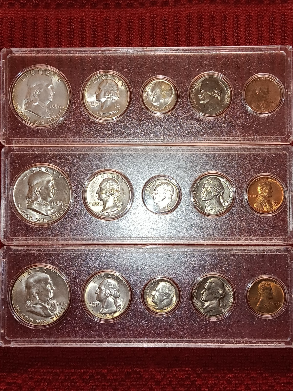 1954 U.S. MINT SET PDS - Unc. BU