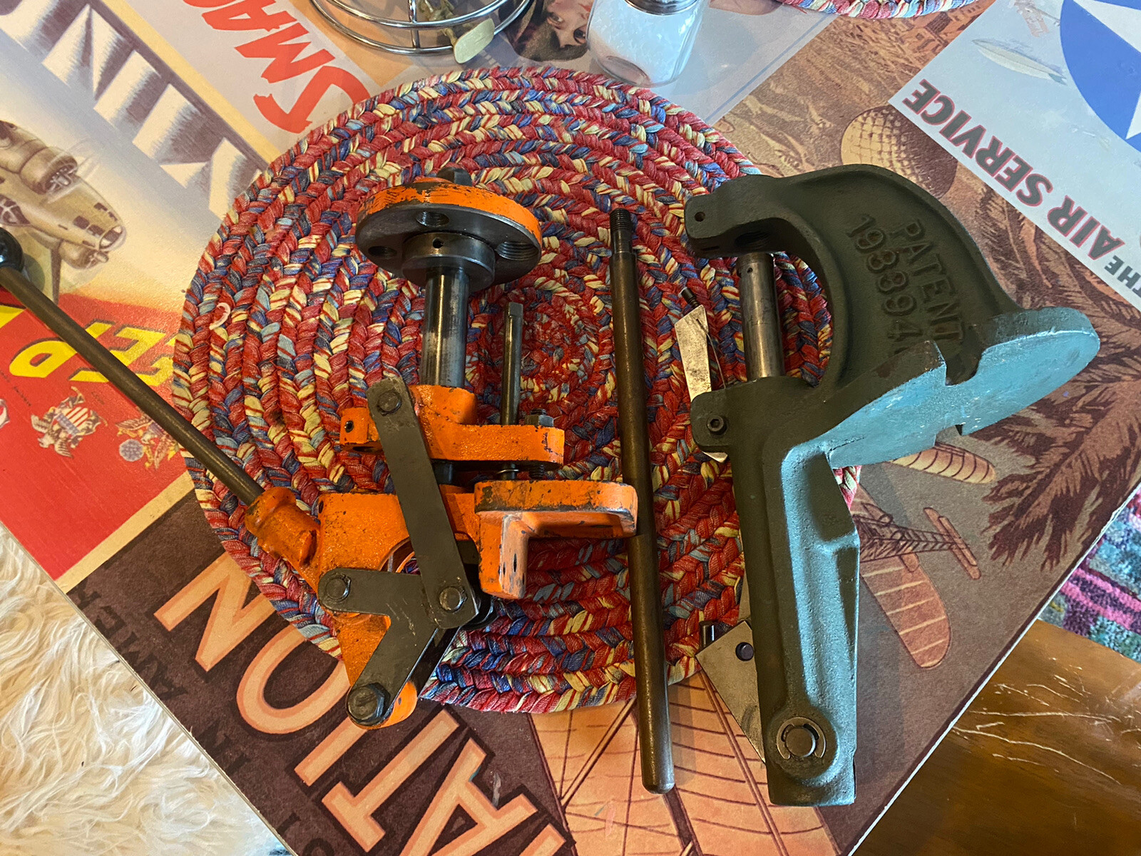 lyman tru-line jr press and pacific press vintage 2 Piece Lot