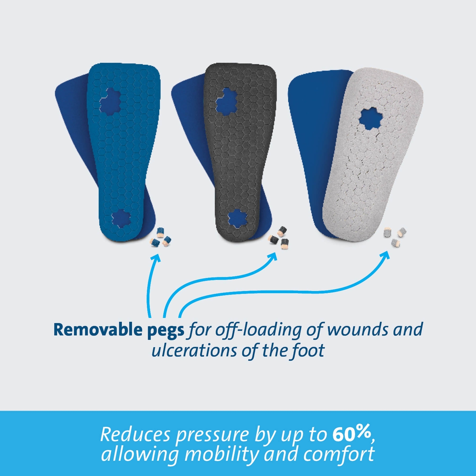 Peg Assist Insole Large PTQM3