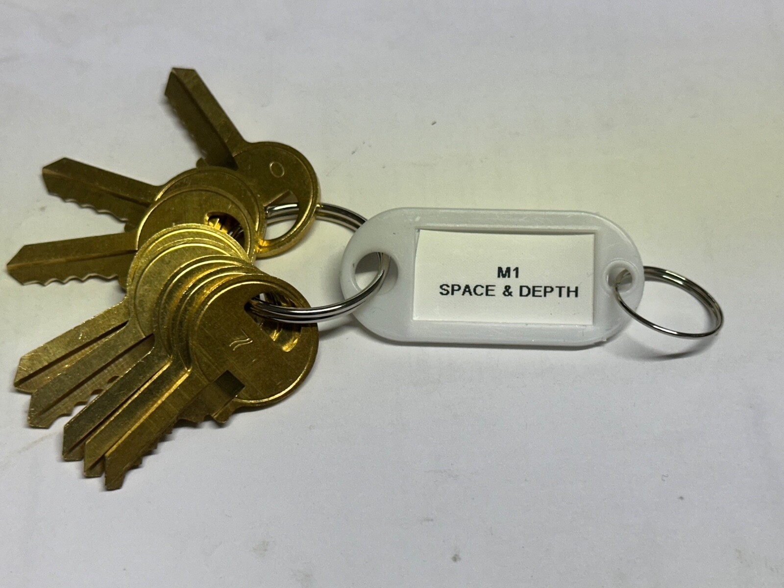 Master Padlock M1, Space and Depth Keys